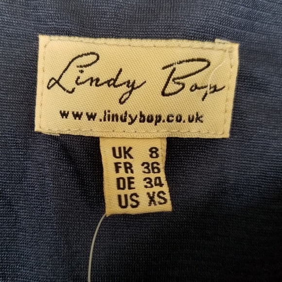NWT Lindy Bop Pinup Wiggle Dress Size XS - Picture 4 of 12